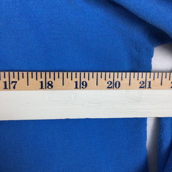 Soft Surrounding Blue Blouse Medium - Picture 2 of 5